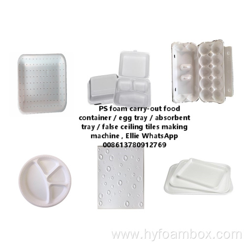 Fast Food Tray Vacuum Forming Machine